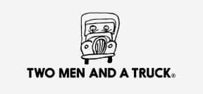 Two men and a truck logo